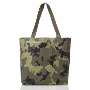NEW ALOHA Collection “Camo” Reversible Tote in “Hunter on Olive”
